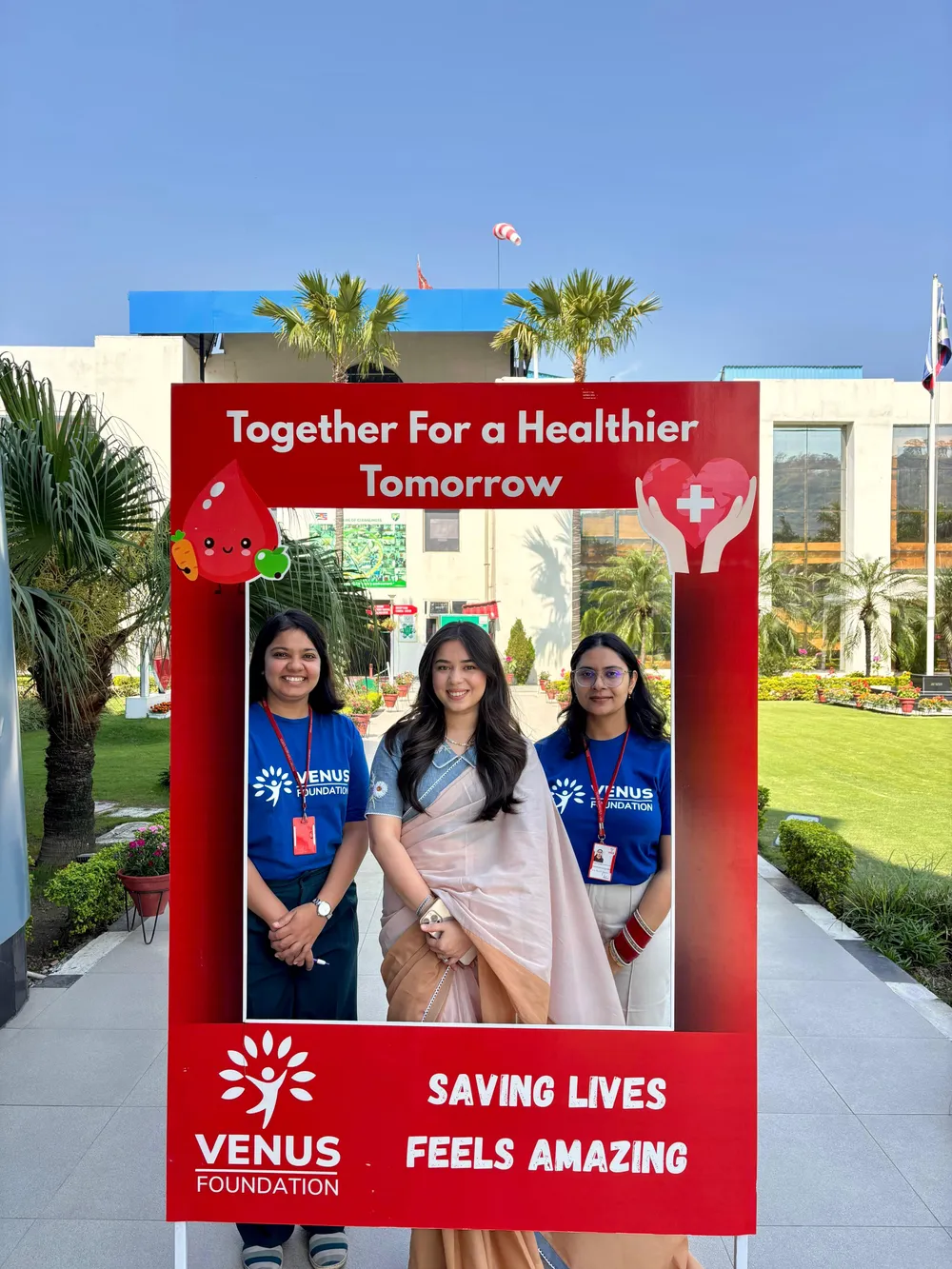 A team committed to giving back