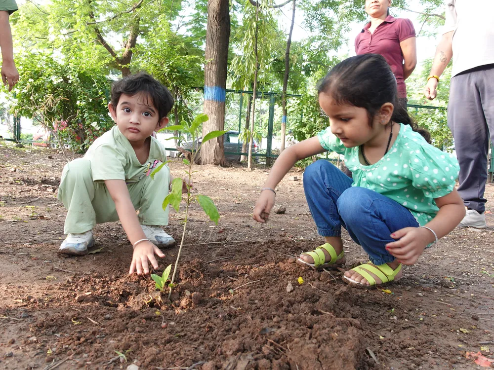 Small hands, making a lasting difference