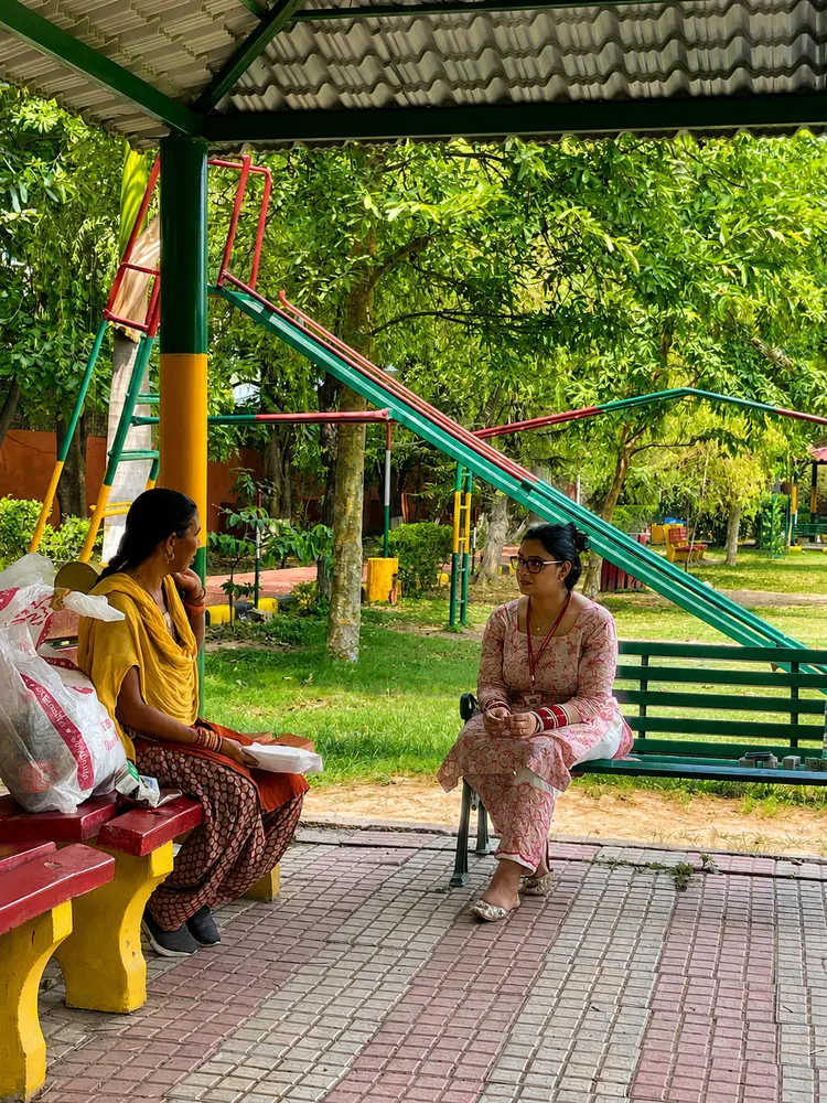A quiet conversation that's part of the TB Army's fight against tuberculosis