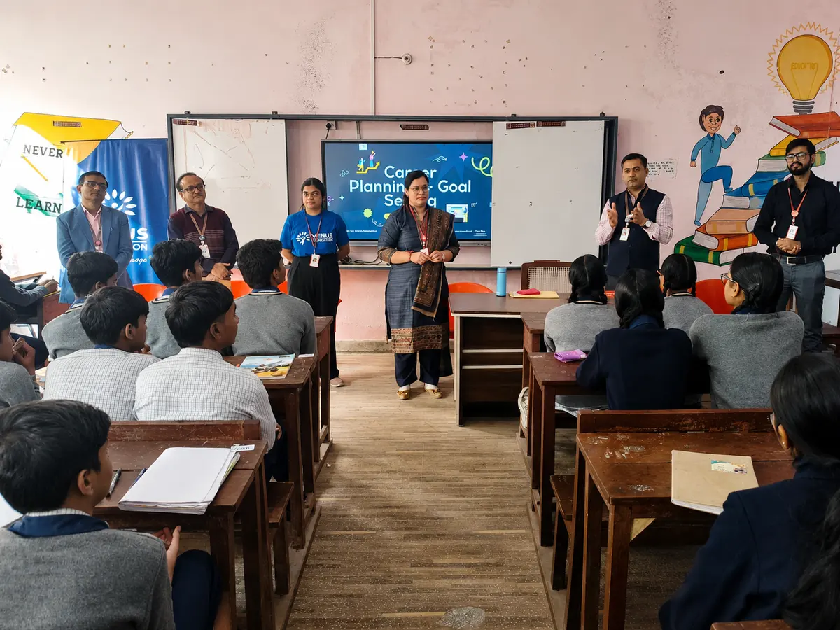 A Career Planning & Goal Setting session with students